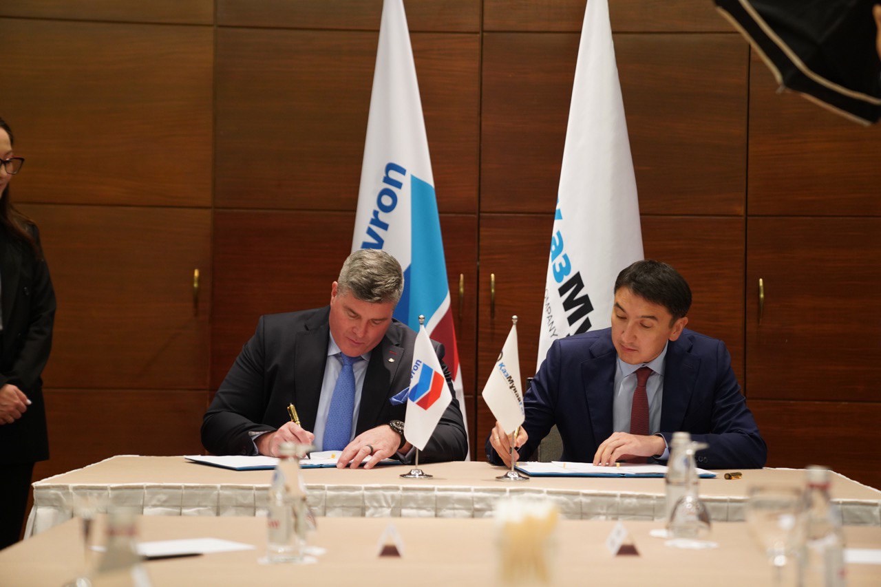 «Шеврон» и «КазМунайГаз» поддерживают развитие специалистов в энергетической отрасли