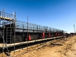 Қашағандағы ГӨЗ құрылысы қарқынды жүріп жатыр<br>Строительство ГПЗ на Кашагане идет полным ходом Қашағандағы ГӨЗ құрылысы қарқынды жүріп жатыр<br>Строительство ГПЗ на Кашагане идет полным ходом