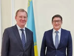 Министр энергетики Казахстана и глава КТК провели рабочую встречу