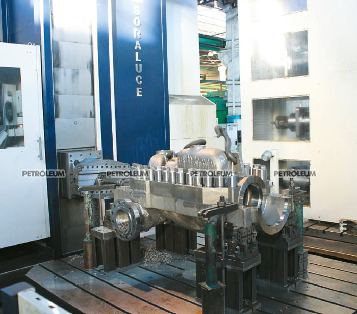 Figure 3. Manufacture of NPS-M 150-350 pump