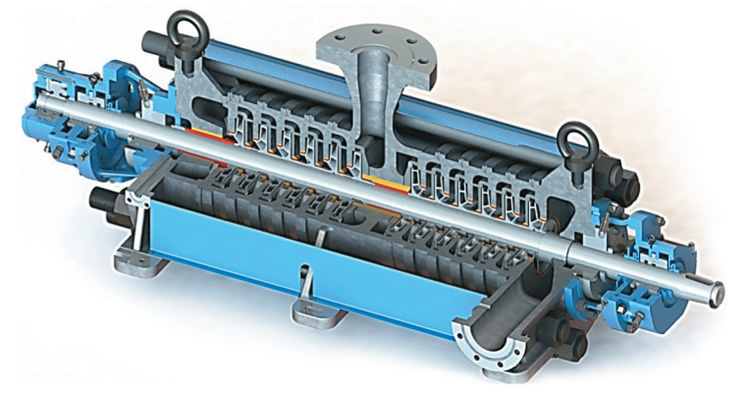 Fig. 7. Design features of UHCp pumps