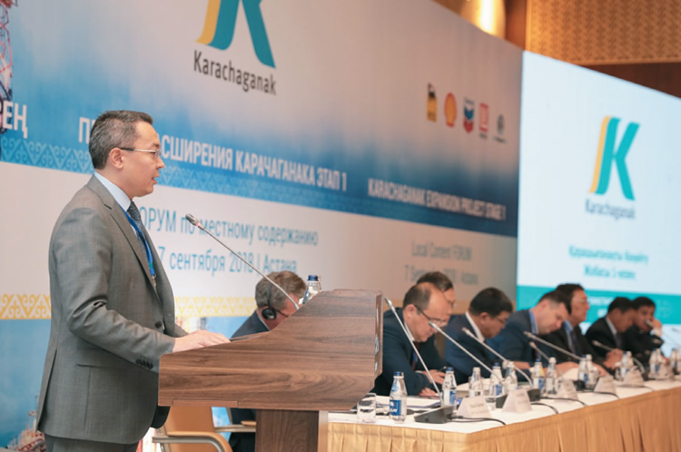 Vice General Director Marat Karimov