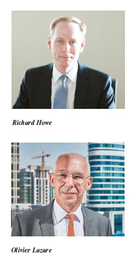 Richard Howe, Olivier Lazare