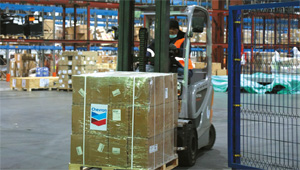 Arrival of the first shipment of medicines as part of Chevron’s Humanitarian Aid.