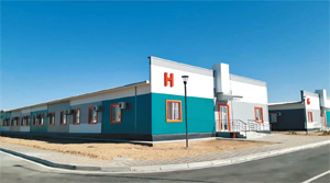 NCOC funded the construction of two modular infectious diseases hospitals in Atyrau and Aktau