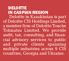 DELOITTE IN CASPIAN REGION