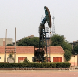 Pump-jack in the city