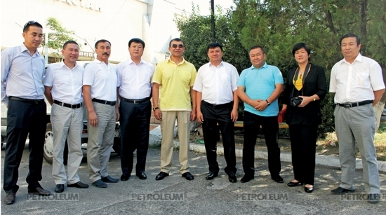 The founding fathers of the Shynar-Munai LLP all together in Shymkent
