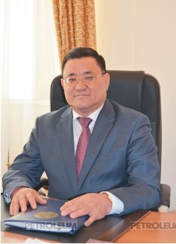 Mr. Bazarbai Nurabayev, Chairmanof
the Committee of Geology and Subsoil
Use of the Ministry of Industry and New
Technologies